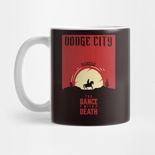 Dodge City Kansas wild west town Mug